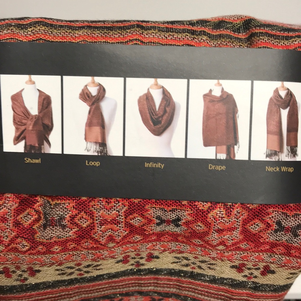 Pashmina-style Scarf